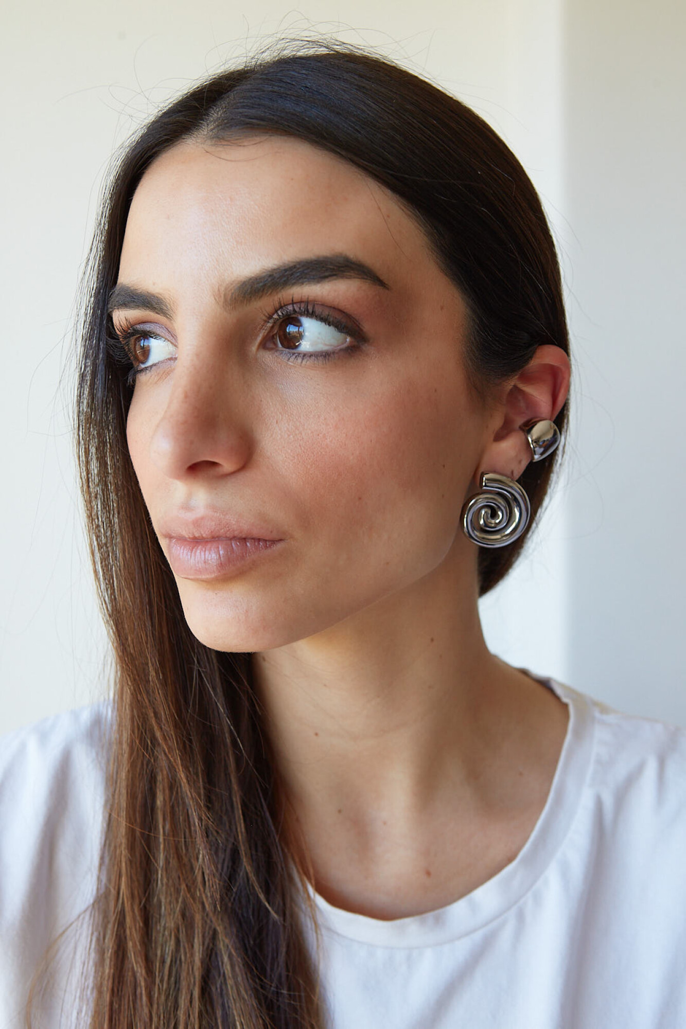 EAR CUFF SPACE  plateado 